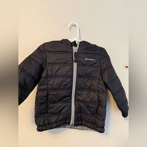 Eddie Bauer Black Puffer Jacket